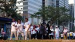 Aksi Jalan Sehat Menko PMK dan Mendikbud Sambut Asian Games 2018