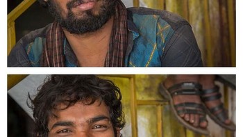 Segera setelah pria asing itu tersenyum saat difoto, Jay melihat sebuah perubahan. Foto: facebook.com/soIaskedthemtosmile