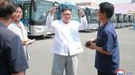Foto: Saat Kim Jong-Un Blusukan ke Pabrik Bus di Pyongyang