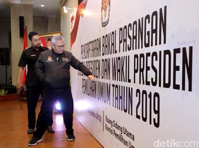 Ketua KPU Tinjau Kesiapan Pendaftaran Capres dan Cawapres