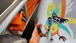 Mural Asian Games 2018 Hiasi Jalanan di Taman Mini