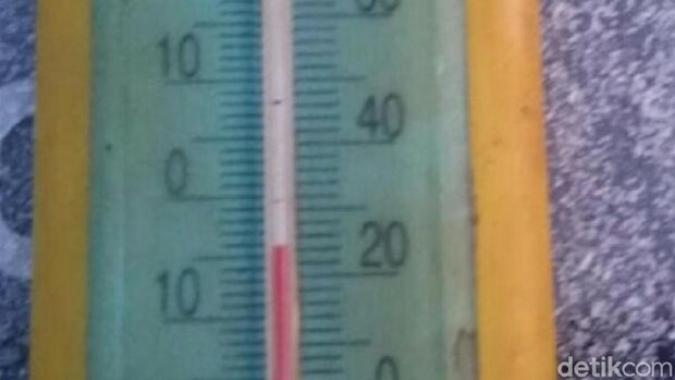 Suhu minus 4 derajat