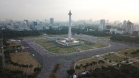 Begini penampakannya dari ketinggian (Foto: Akbar Nugroho Gumay/Antara Foto)