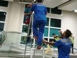 AP I Mulai Perbaiki Area Bandara Lombok yang Terdampak Gempa