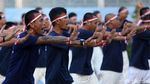 Ekspresi Ribuan Napi Saat Pecahkan Rekor Poco-poco di Lapas