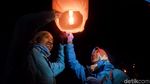 Kelap-kelip Lampion Festival Dieng yang Romantis