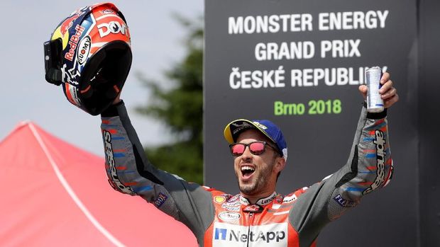 Andrea Dovizioso mengalami kesialan di sejumlah seri yang membuatnya punya jarak besar dari Marc Marquez.