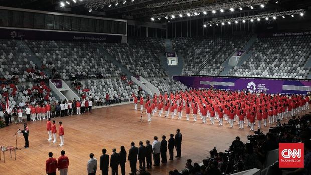 Kontingen Indonesia Untuk Asian Games 2018 Resmi Dikukuhkan