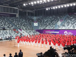 Kontingen Indonesia di Asian Games 2018 Resmi Dikukuhkan