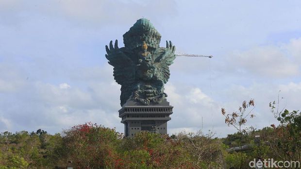 Patung GWK yang sudah rampung 