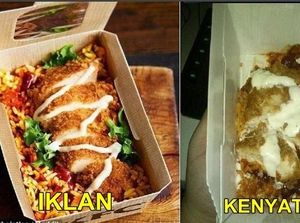8 Meme Ekspektasi Vs Realita Makanan Ini, Aslinya Bikin Sedih!