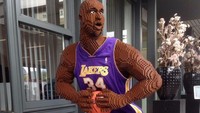 Lego Basketball. Lego ini dibentuk sesuai dengan ukuran para pemain basket populer. Untuk mendapatkan satu unit lego basketball sesuai dengan karakter idolanya perlu membayar sekitar US$ 15.000 atau setara Rp 212 juta dalam kurs (Rp 14.300). Istimewa/Destinationluxury.