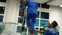 Saat ini, untuk menjaga keamanan dan keselamatan penumpang kami sedang meninjau dan melakukan pembersihan terhadap berbagai sarana serta fasilitas di seluruh area. Foto: Dok. AP I
