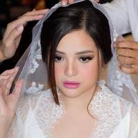 Cantiknya Tasya Kamila saat tengah bersiap-siap jelang akad nikah. Foto: Instagram