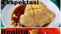 Sebelum membeli sesuatu memang perlu mempersiapkan mental terlebih dulu ya. Pempek yang gendut dengan isian telur sangat menggiurkan. Aslinya sih ukurannya cuma segini. Foto: Istimewa