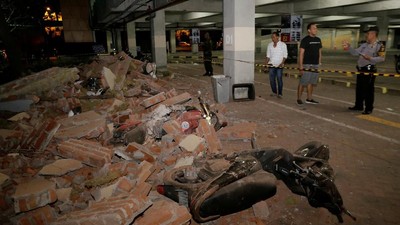 Potret Kerusakan di Bali Akibat Gempa Lombok 7 SR