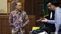 Kehadiran Nyoman dalam persidangan tersebut untuk memberikan keterangan dalam sidang kasus korupsi yang menyeret Syafruddin Arsyad Temenggung sebagai tersangka.