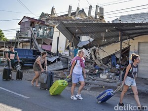 Ribuan Rumah Rusak Akibat Gempa, Kondisi Terparah di Lombok Utara