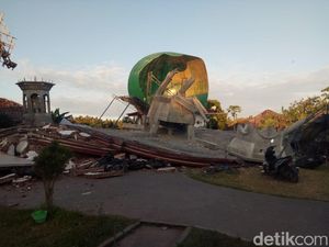 Ada Korban Selamat dari Reruntuhan Masjid di Lombok Utara