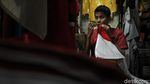 Penjahit Bendera Kebanjiran Pesanan Jelang HUT RI