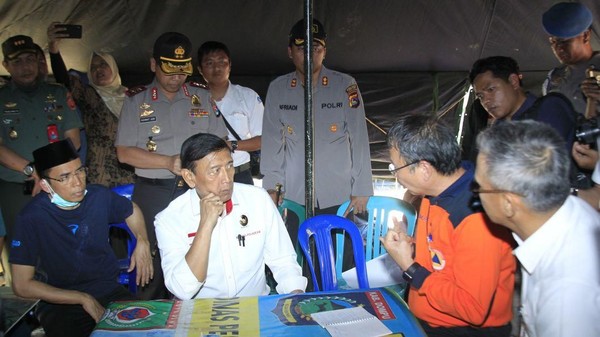 Wiranto Bersama TGB Pantau Kesiapan Pascagempa Lombok