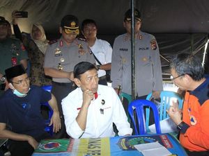 Wiranto Bersama TGB Pantau Kesiapan Pascagempa Lombok