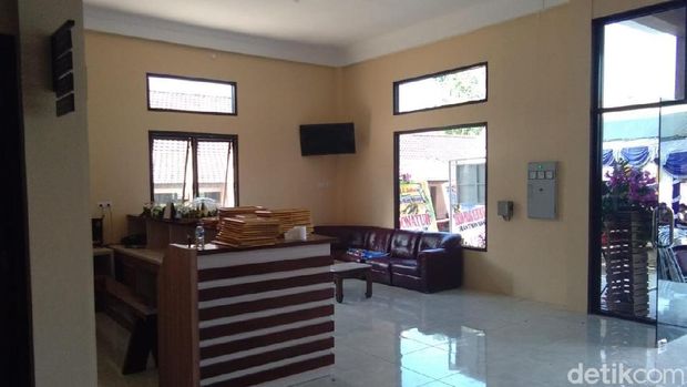 Salah satu sudut Mapolsek Welahan, Jepara. 