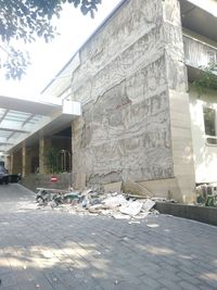 Gempa NTB Dinding Keramik Hotel Santika Mataram Rontok