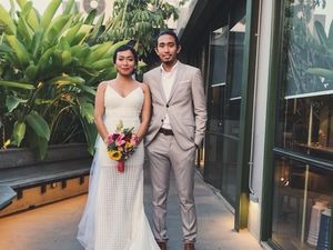 Baju Pengantin Super Kilat Dibuat Hanya 2 Jam, Begini Hasilnya