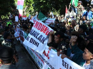 Datangi Bupati, Massa NU Desak Penertiban Karaoke di Wonosobo