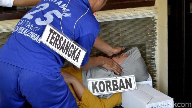 Rekonstruksi pembunuhan