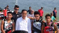 Presiden Jokowi Minta Jetski dan Layar Raih 2 Emas di Asian Games