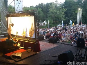 Di Sumut, MPR Sosialisasikan 4 Pilar Lewat Wayang Kulit