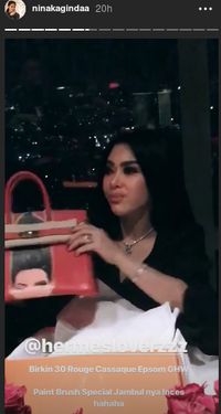 Syahrini Ulang Tahun, Wanita Ini Hadiahkan Tas Hermes Seharga Mobil