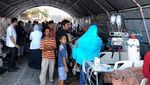 Suasana di RS Darurat di Mataram, NTB