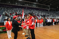 Menko Puan Minta Atlet Berjuang Sekuat Tenaga untuk Asian Games