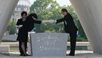 Khidmatnya Seremoni Peringatan 73 Tahun Bom Atom Hiroshima