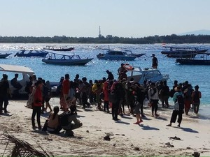 Tolong! Turis di Gili Trawangan Kelaparan
