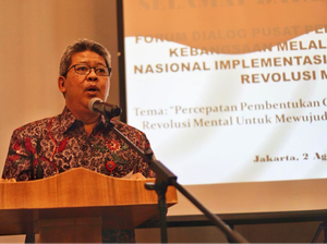 Revolusi Mental Tak Harus Dilakukan dengan Gerakan Besar
