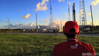 Tunggu update peluncuran Satelit MErah Putih di detikINET ya. Foto: Fino Yurio Kristo/detikINET