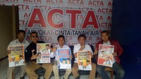 Deklarasi digelar di Sekretariat ACTA, Jalan Utan Kayu Nomor 70, Jakarta Timur, Selasa (7/8/2018). Deklarasi dibacakan oleh Ketua ACTA Kris Ibnu T Wahyudi. Hadir dalam pembacaan deklarasi ini Ketua Dewan Pembina ACTA Habiburokhman dan Wakil Ketua ACTA yang juga jubir Persaudaraan Alumni (PA) 212, Novel Bamukmin.