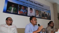 Diskusi digelar guna memberikan informasi kepada generasi muda akan pilihan pemimpin mereka di masa depan. Foto: dok. Akar Rumput