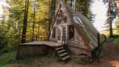 Rumah Ini Seperti Terbengkalai di Hutan, Tapi Dalamnya Bikin Tercengang