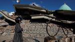 Pamenang yang Porak Poranda Akibat Gempa Lombok