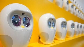 Luka adalah robot yang ditargetkan untuk anak-anak. Robot ini dapat membantu mereka membaca dan dapat membacakan cerita untuk anak-anak. (Foto: Jefferson Graham)