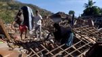 Warga Beranikan Diri Kembali ke Rumah Pasca Gempa