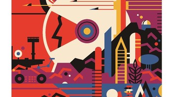 Tetangga Bumi lainnya, Mars, menyajikan berbagai tur, seperti pameran robotik, seni, hingga arsitektur. Foto: NASA