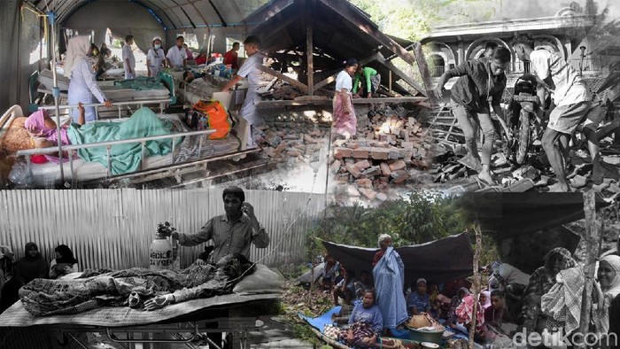 Gempa di NTB, Kementerian Kesehatan berikan bantuan pemberian makanan tambahan (PMT) sebanyak 2 ton. Foto: Ilustrator: Luthfy Syahban Gempa di NTB, Kementerian Kesehatan berikan bantuan pemberian makanan tambahan (PMT) sebanyak 2 ton. Foto: Ilustrator: Luthfy Syahban