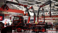 Truk konsep buatan Mitsubishi Fuso, Fuso Super Great V Spider menjadi idaman pengunjung GIIAS di kategori Special Exhibit Commercial Vehicle. Foto: Rachman Haryanto