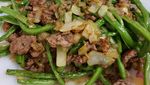 Tumis Buncis Daging Cincang Menggoda Buat Makan Siang